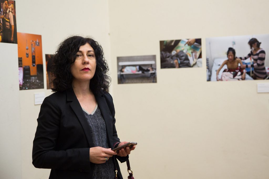 Откриване на изложбата "Светлината отвътре" на Даниеле Виласана - фотограф Вили Гутова